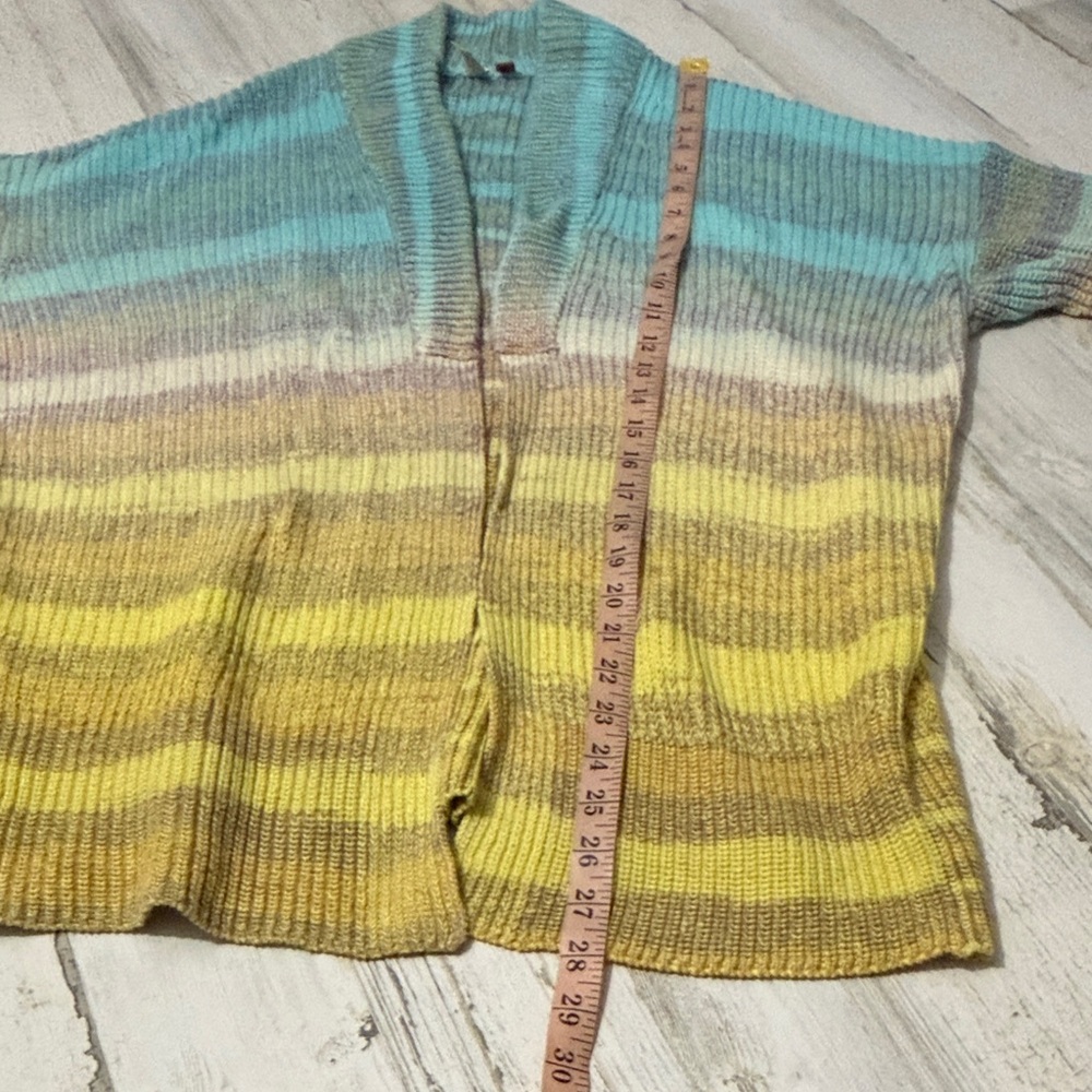 Anthropologie Pilcro Space Dyed Open Front Cardigan Size Medium - Picture 8 of 10